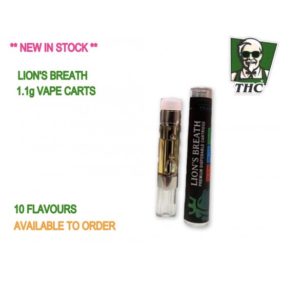 Lion's Breath Vape Cart 1.1g